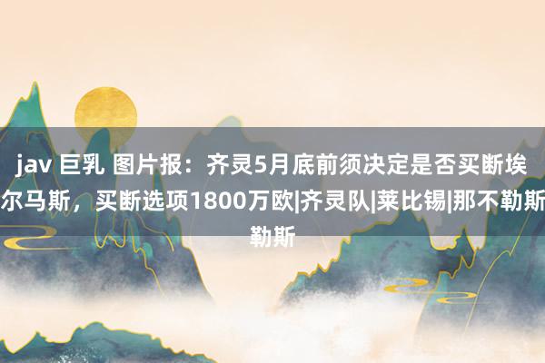 jav 巨乳 图片报：齐灵5月底前须决定是否买断埃尔马斯，买断选项1800万欧|齐灵队|莱比锡|那不勒斯