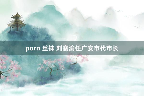 porn 丝袜 刘襄渝任广安市代市长